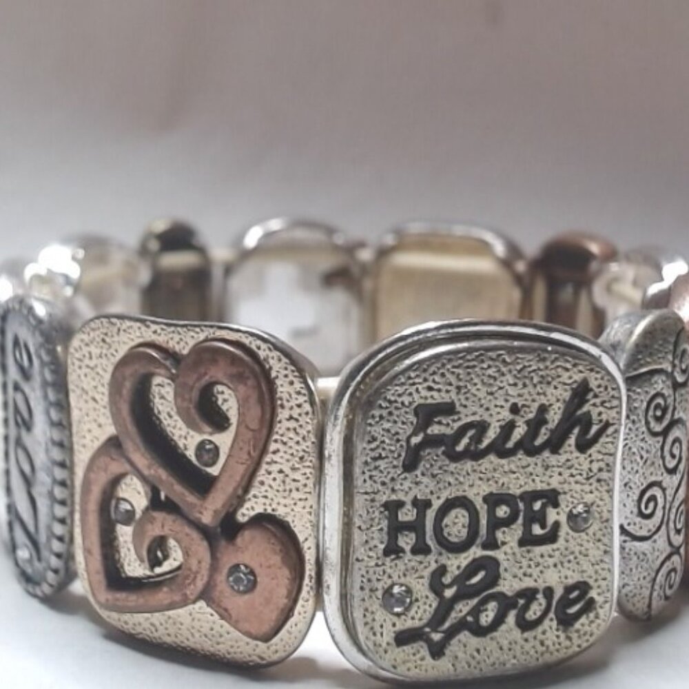 Bracelet faith hope love